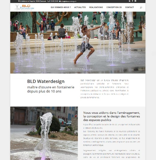BLD Waterdesign, maître d'oeuvre en fontainerie